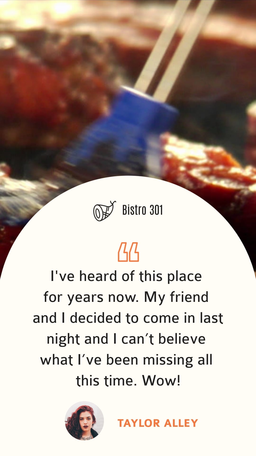 Bistro - Video Testimonial Vertical Template