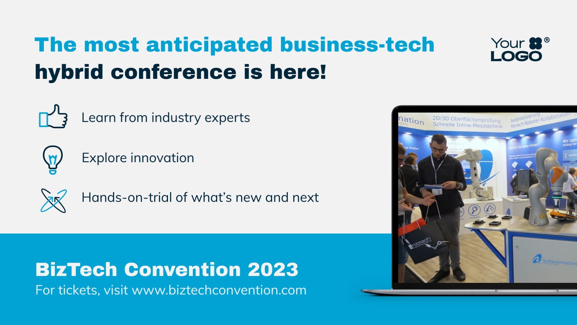 BizTech Convention 2023 Promo Video Template