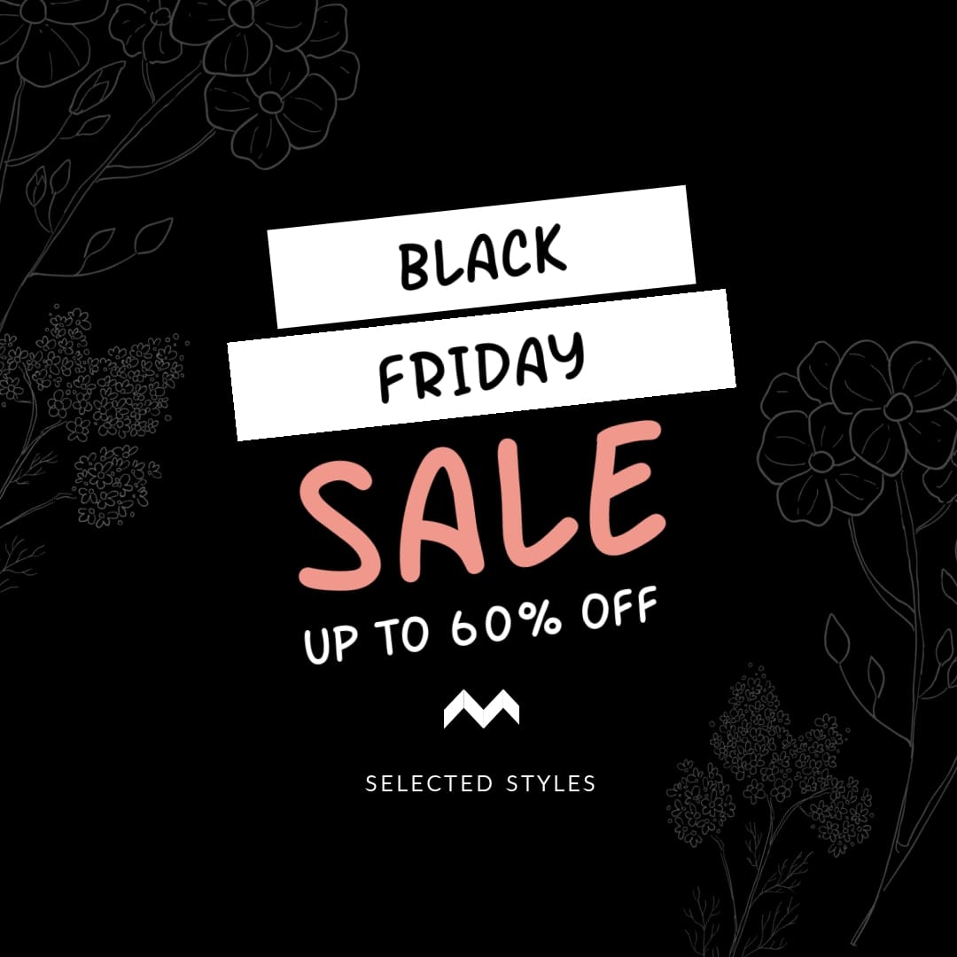Black Friday Sale Selected Sale Instagram Post Template
