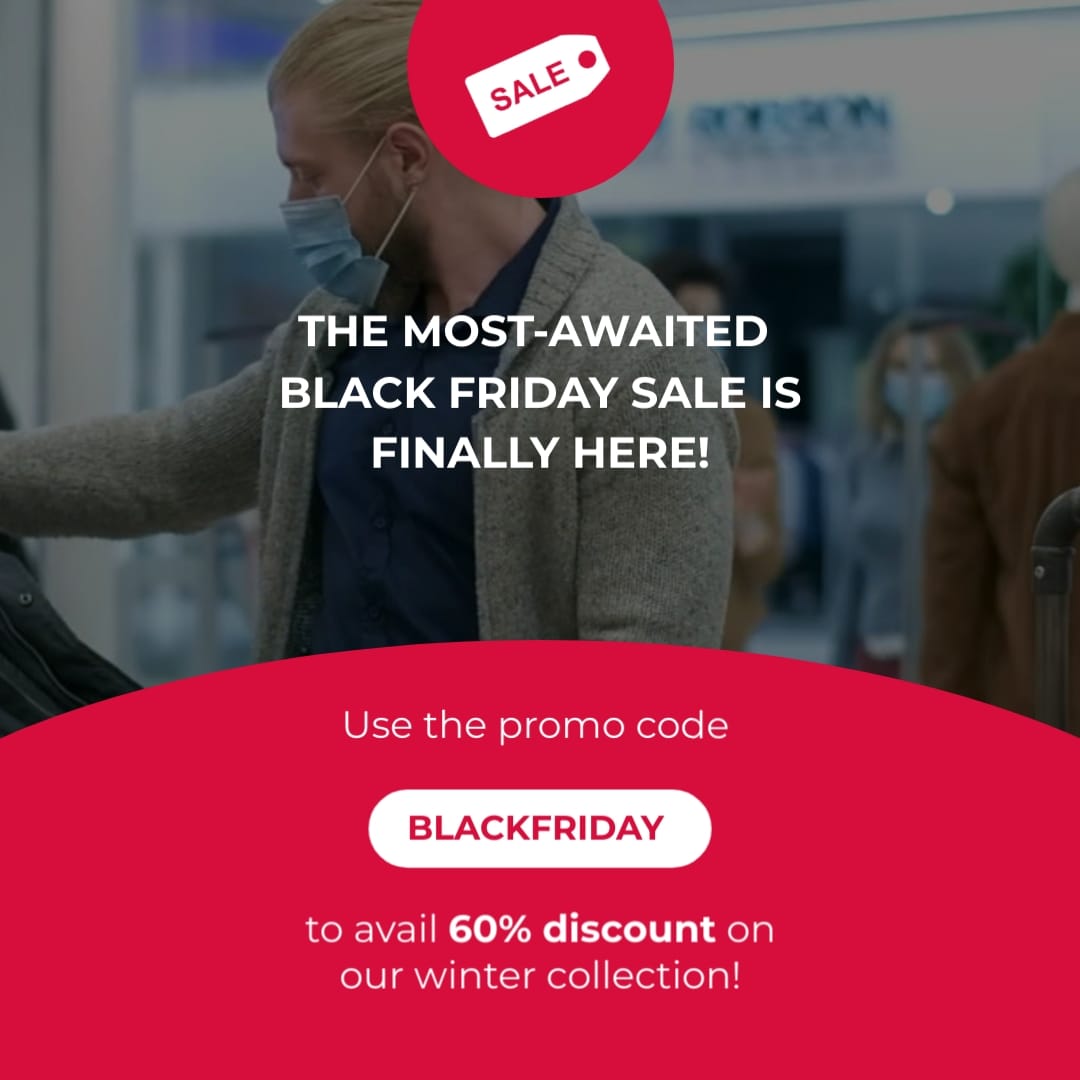 Black Friday Sale Twitter Video Ad Template