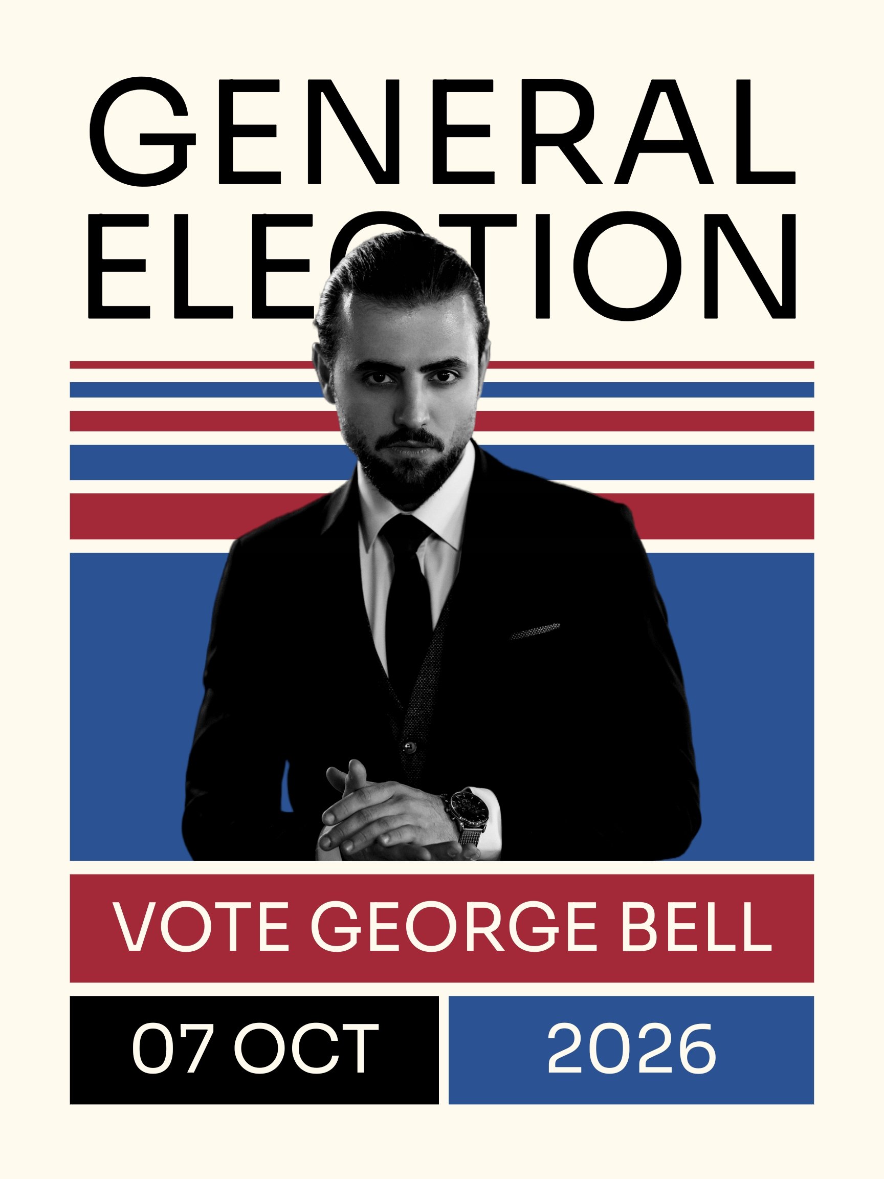 Blank Election Poster Template Blank Election Poster Template