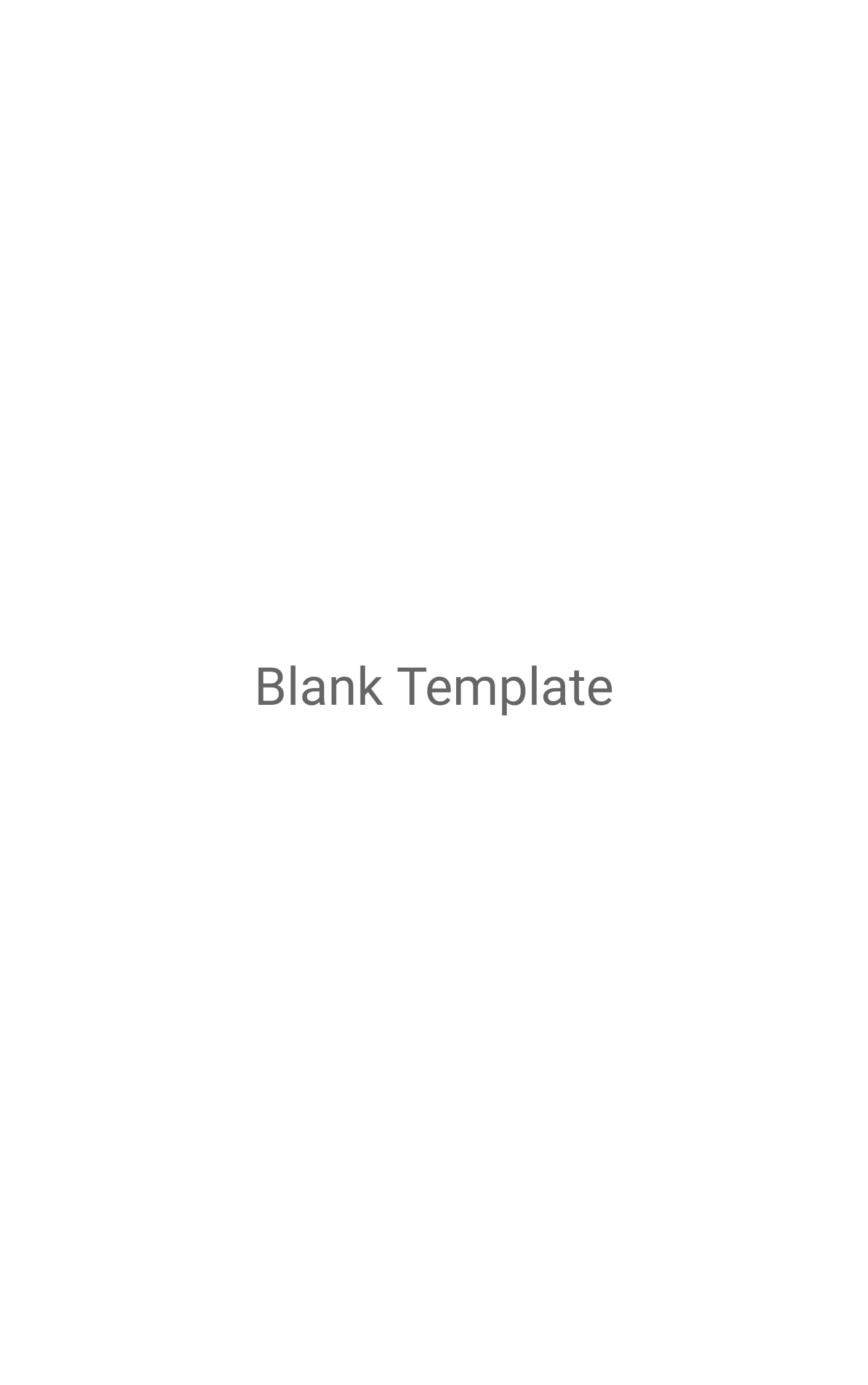 Blank Template Book Covers Template