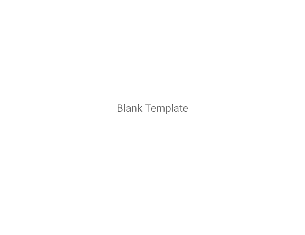 Blank Template Customer Personas Template