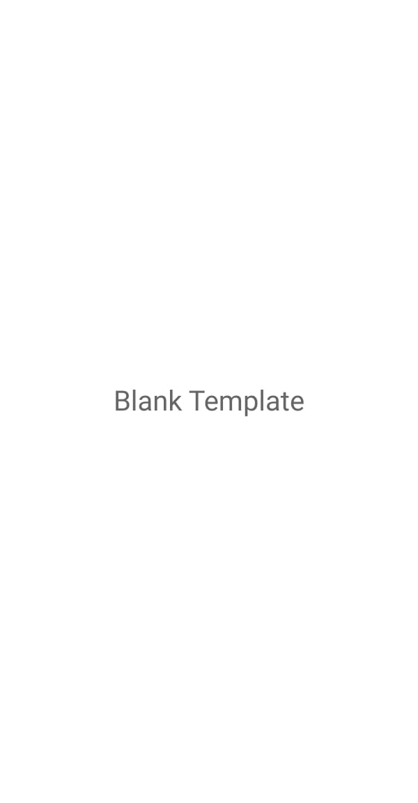 Blank Template Emails Template
