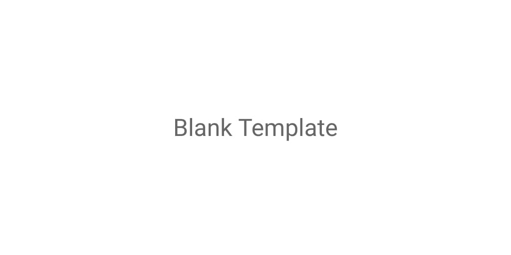 Blank Template Website Headers Template