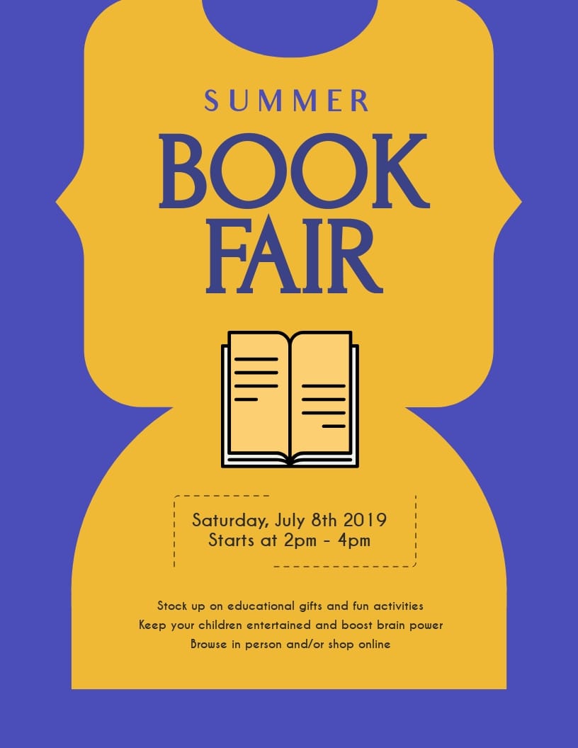 Book Fair - Flyer Template Book Fair - Flyer Template