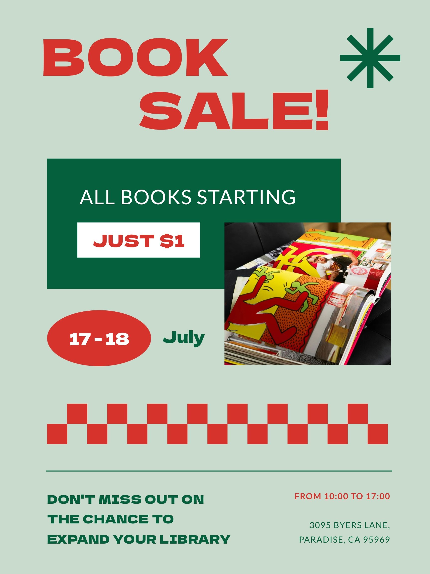 Book Sale Poster Template Book Sale Poster Template