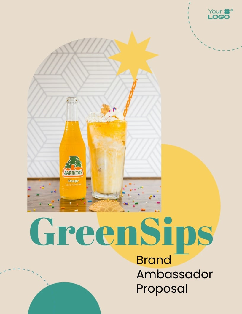 Brand Ambassador Proposal Template