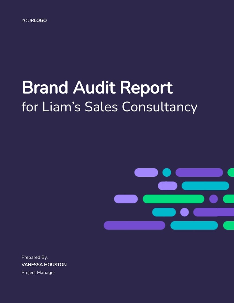 Brand Audit Report Template
