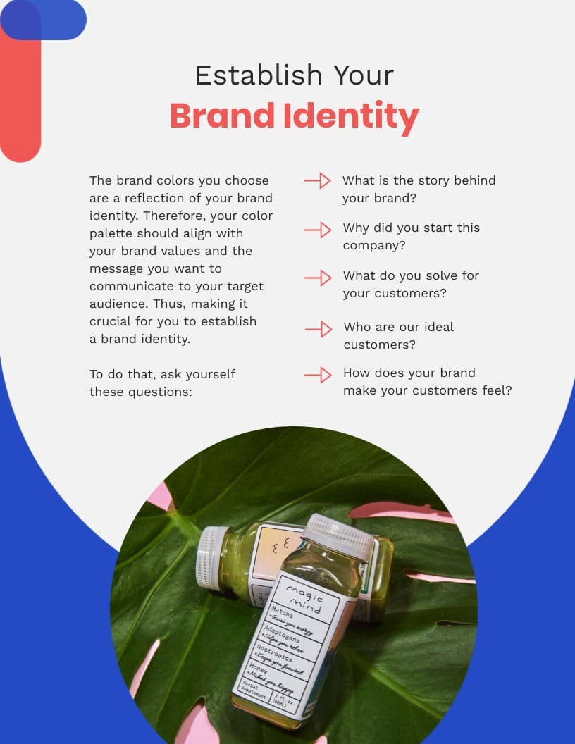 Brand Colors Ebook Template - Slide 5 Brand Colors Ebook Template - Slide 5