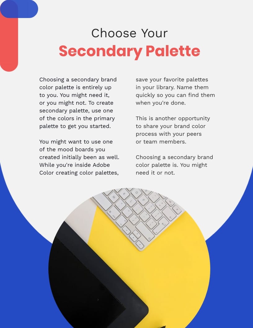 Brand Colors Ebook Template - Slide 7 Brand Colors Ebook Template - Slide 7