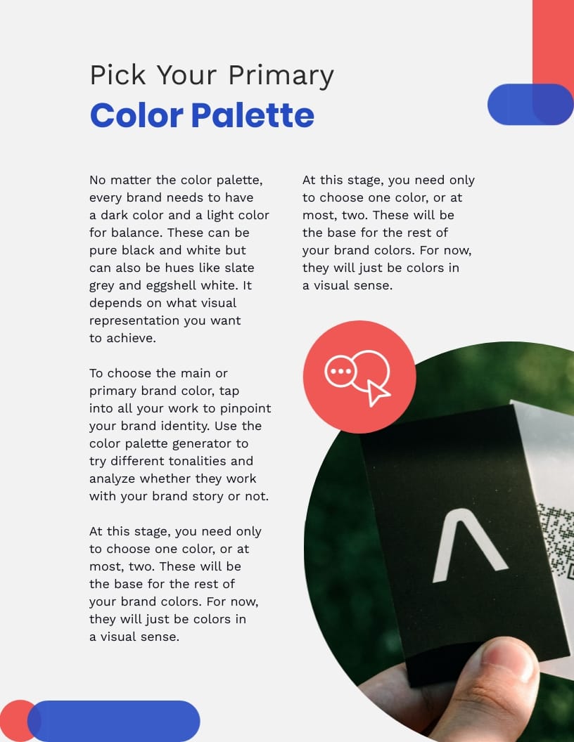 Brand Colors Ebook Template - Slide 8 Brand Colors Ebook Template - Slide 8