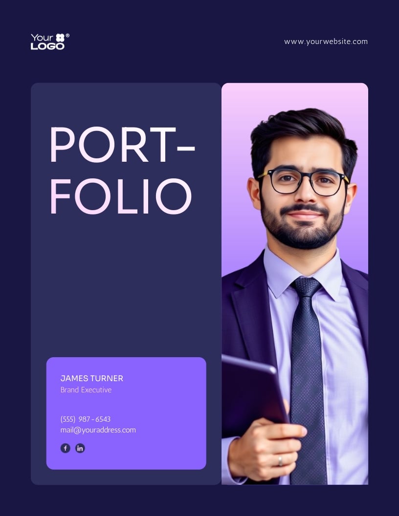Brand Executive Portfolio Template