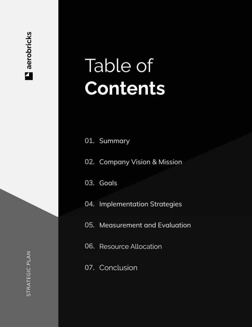 Brand General Strategic Plan