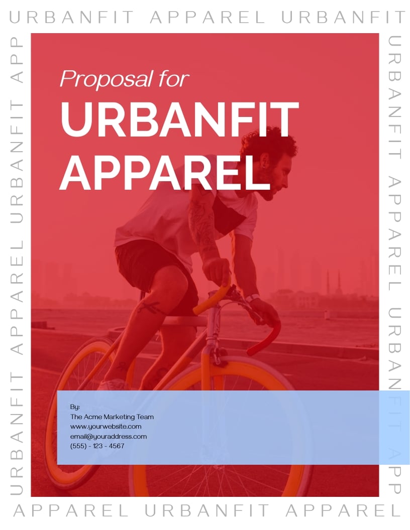 Brand Management Proposal Template