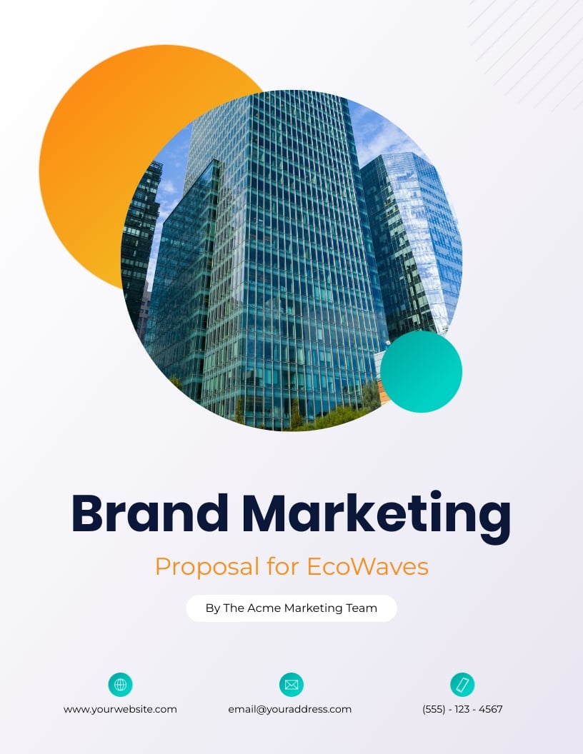 Brand Marketing Proposal Template
