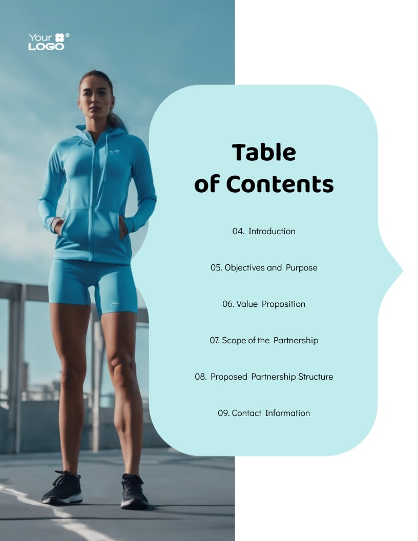 Brand Partnership Proposal Template - Slide 2 Brand Partnership Proposal Template - Slide 2