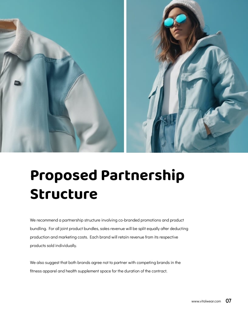 Brand Partnership Proposal Template - Slide 7 Brand Partnership Proposal Template - Slide 7
