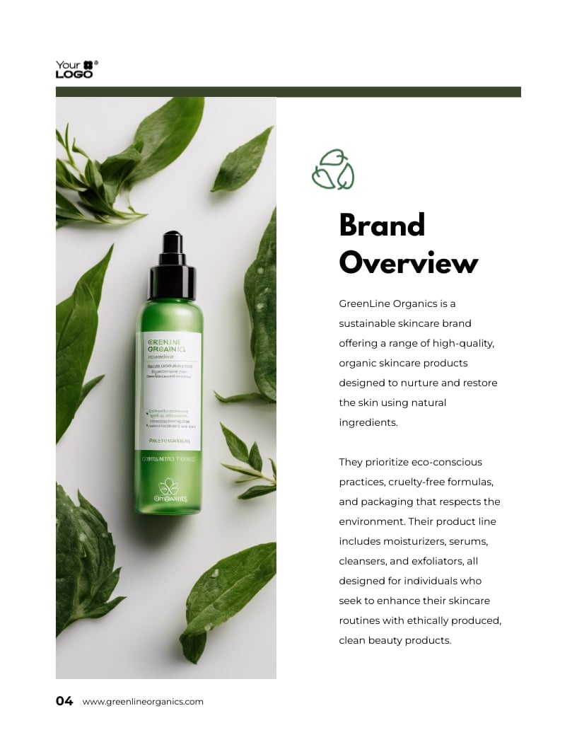 Brand Proposal Example Template - Slide 4 Brand Proposal Example Template - Slide 4
