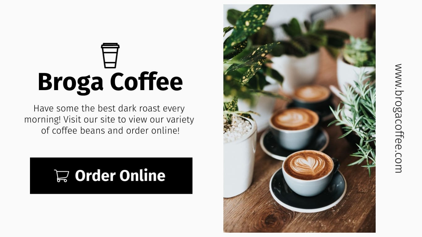 Broga Coffee Shop Wide Template