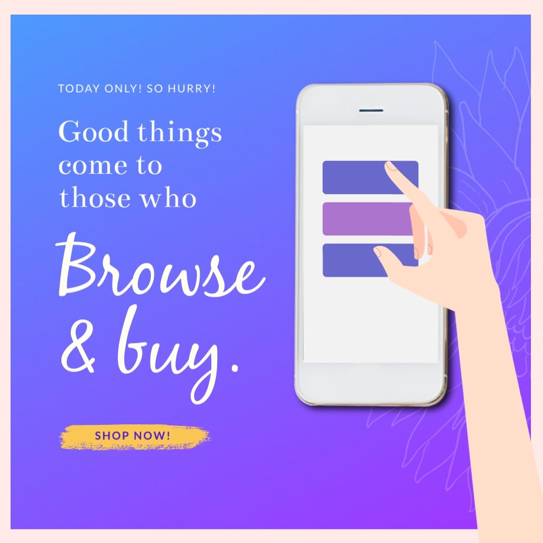 Browse and Buy Square Template
