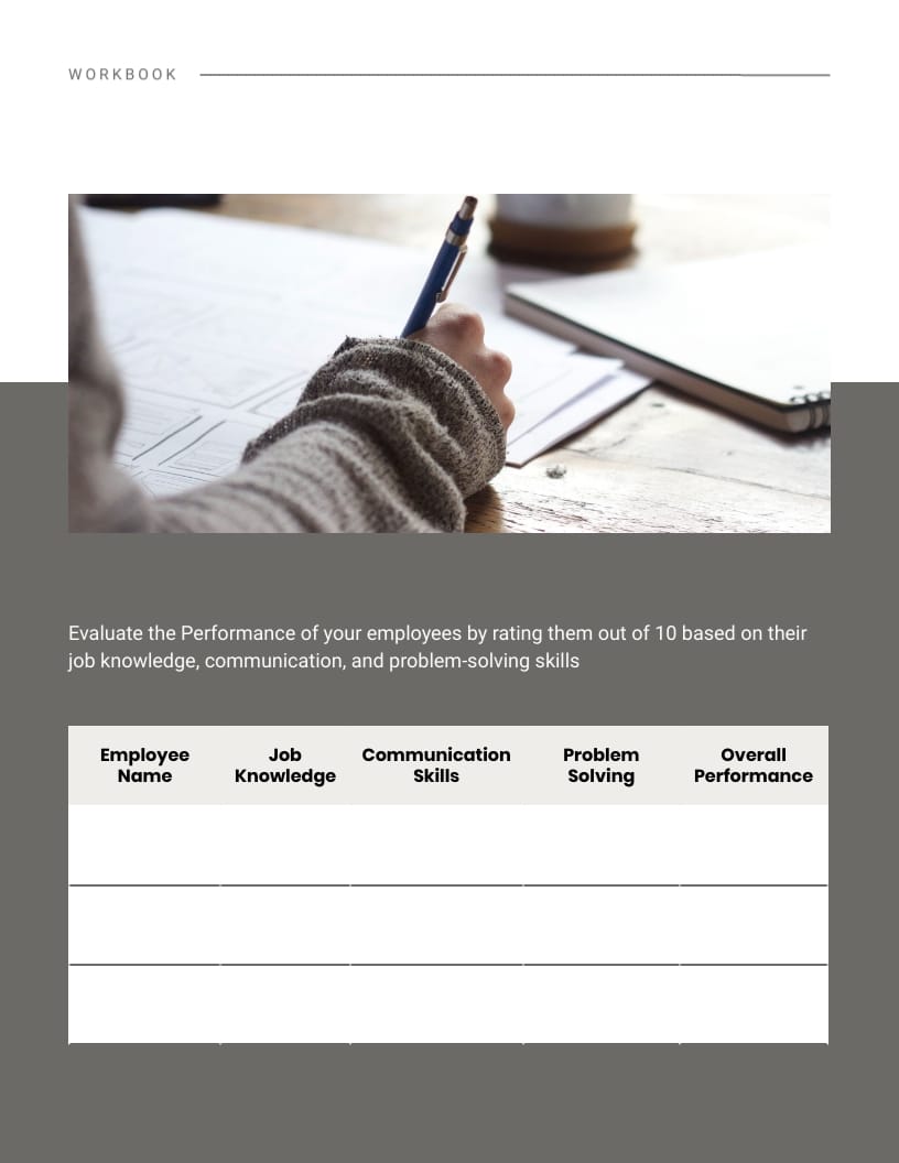 Business Administration Workbook Template - Slide 12 Business Administration Workbook Template - Slide 12