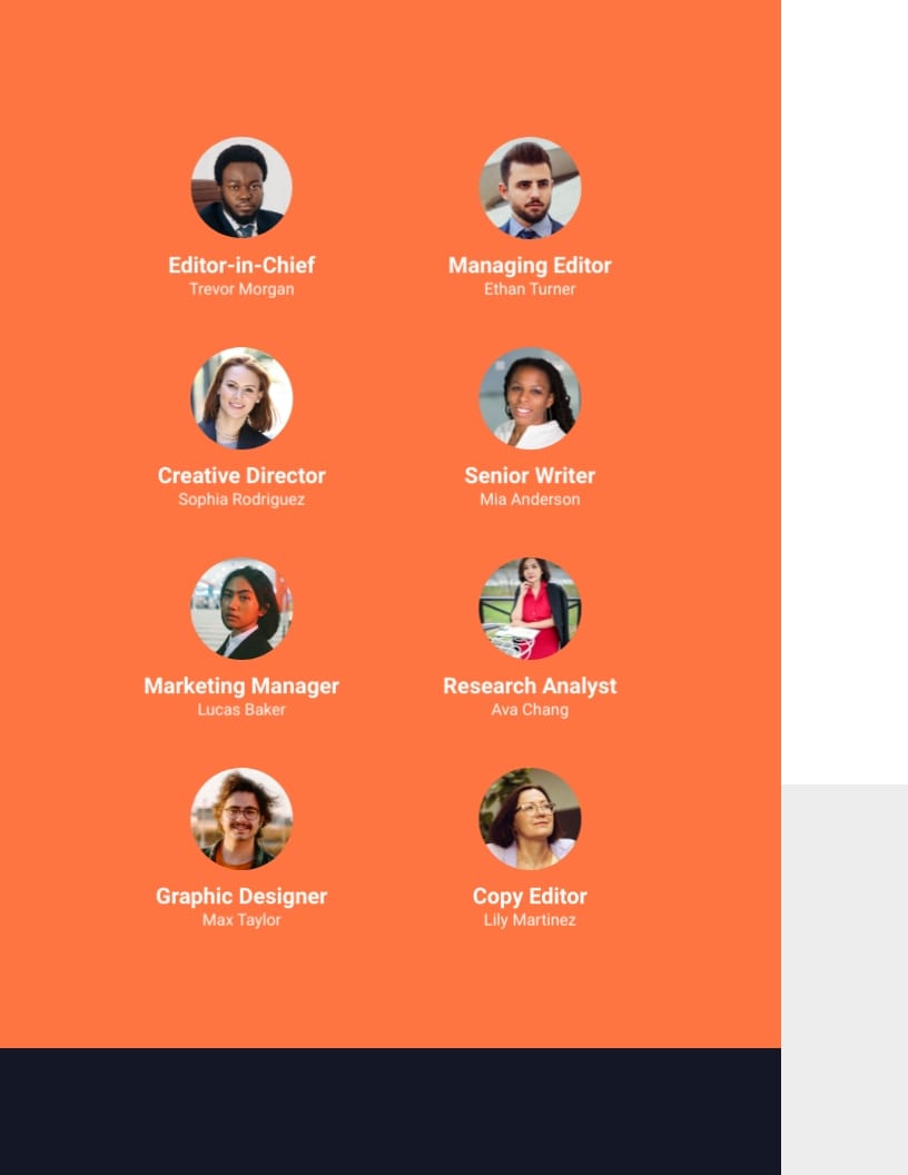 Business Consultancy Magazine Template - Slide 2 Business Consultancy Magazine Template - Slide 2