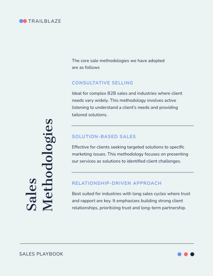 Business Consultancy Sales Playbook Template - Slide 6 Business Consultancy Sales Playbook Template - Slide 6