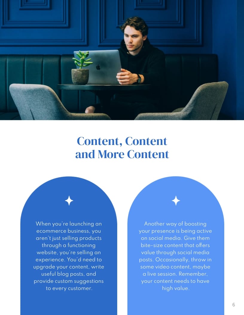 Business Guide Lead Magnet Template - Slide 6 Business Guide Lead Magnet Template - Slide 6