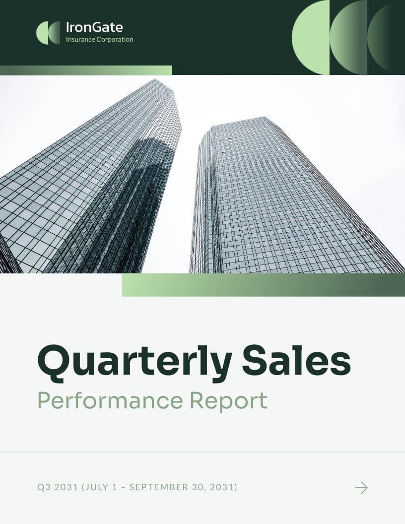 Business Insurance Report Template