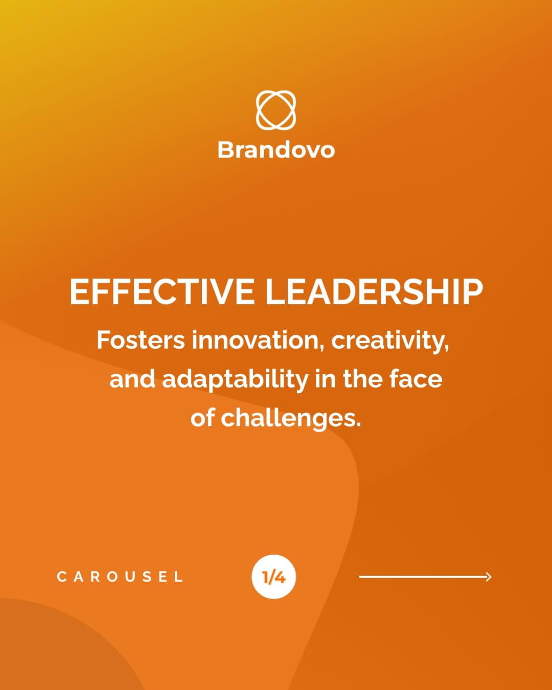 Business Leadership Twitter Carousel Post Vertical Template