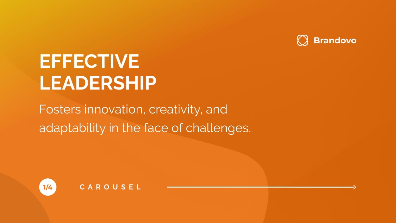 Business Leadership Twitter Carousel Post Template