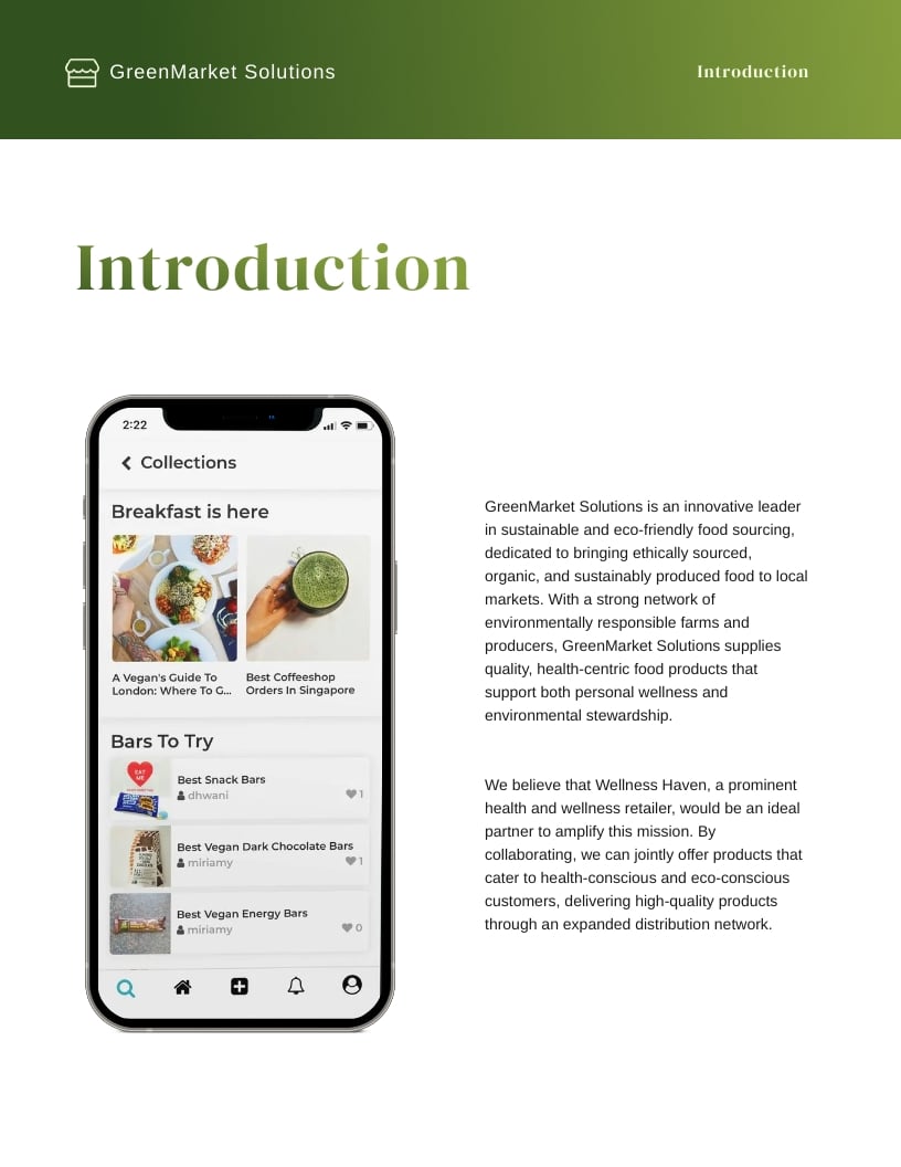 Business Partnership Proposal Template - Slide 3 Business Partnership Proposal Template - Slide 3