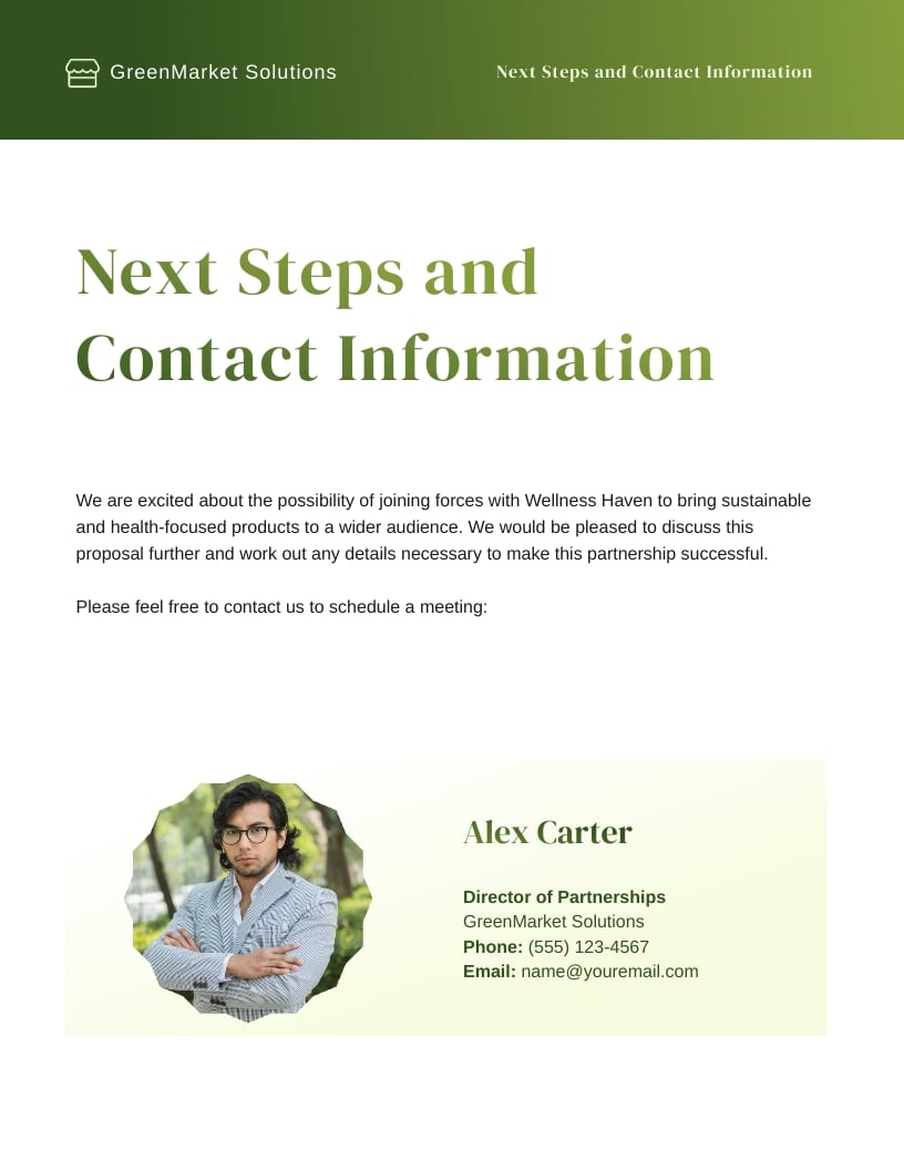 Business Partnership Proposal Template - Slide 8 Business Partnership Proposal Template - Slide 8