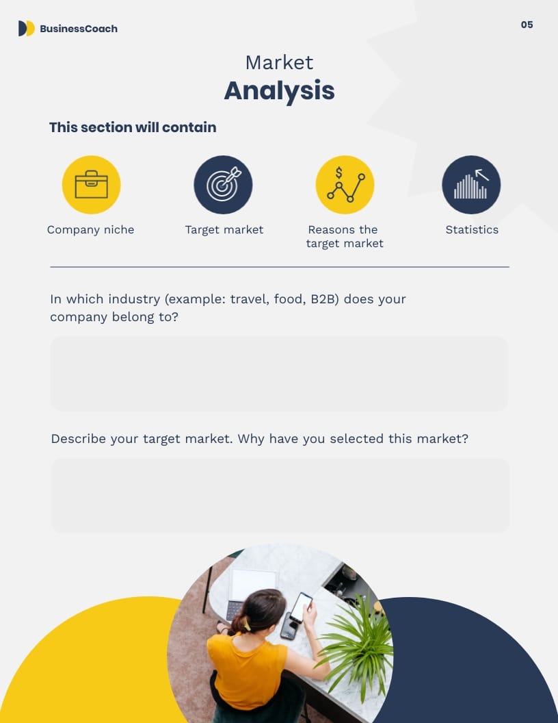 Business Plan Workbook Lead Magnet Template - Slide 6 Business Plan Workbook Lead Magnet Template - Slide 6