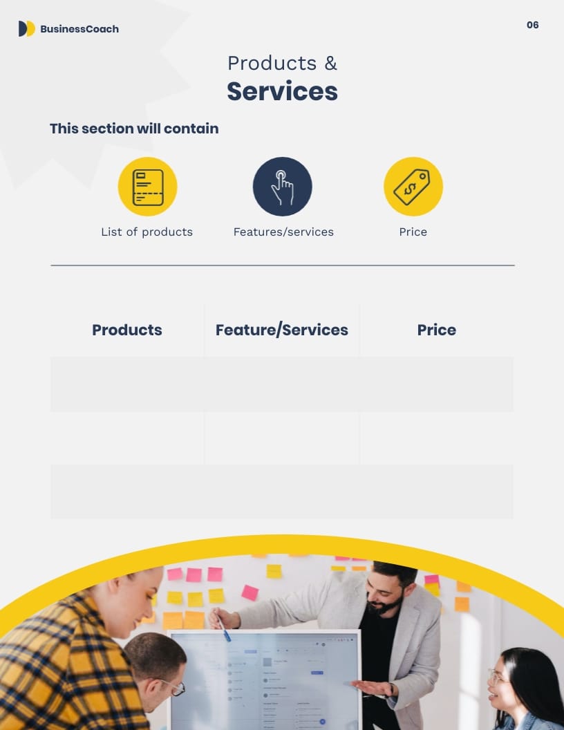 Business Plan Workbook Lead Magnet Template - Slide 7 Business Plan Workbook Lead Magnet Template - Slide 7
