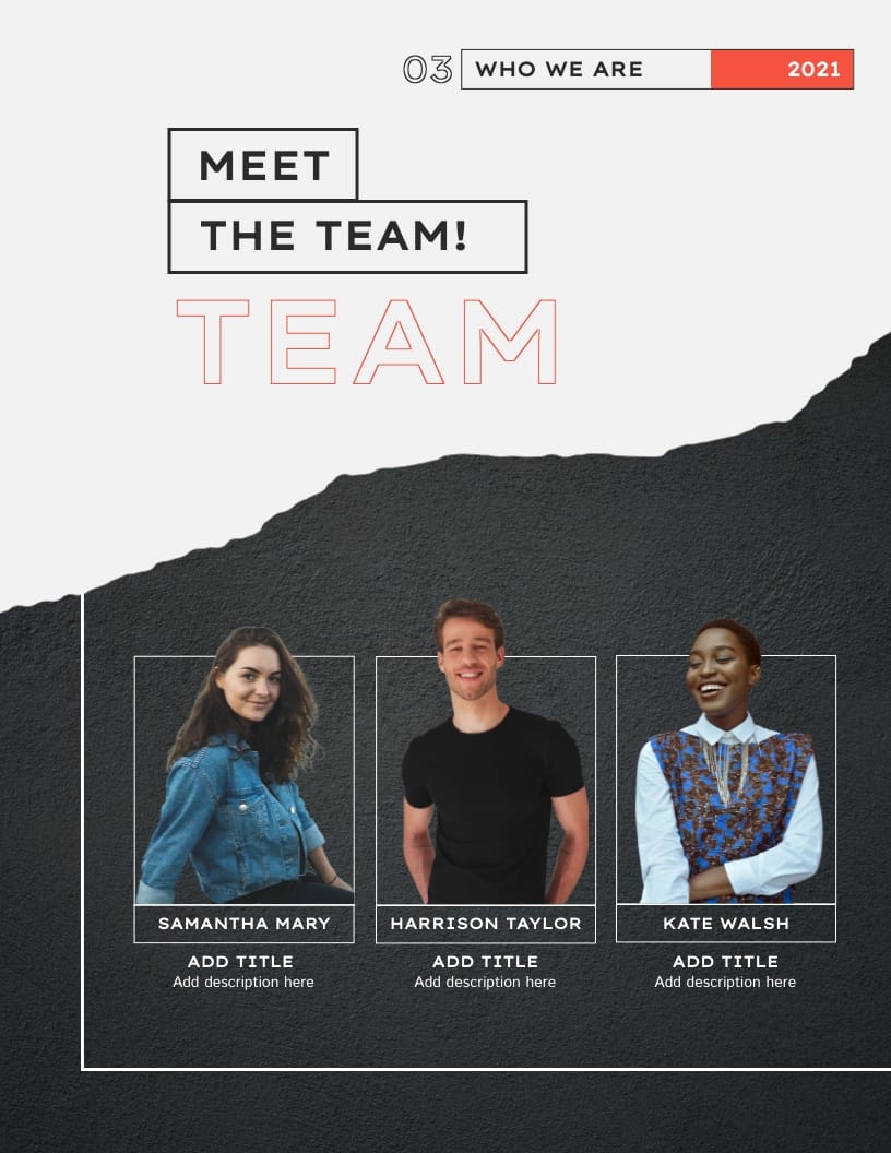 Business Services Portfolio Template - Slide 3 Business Services Portfolio Template - Slide 3