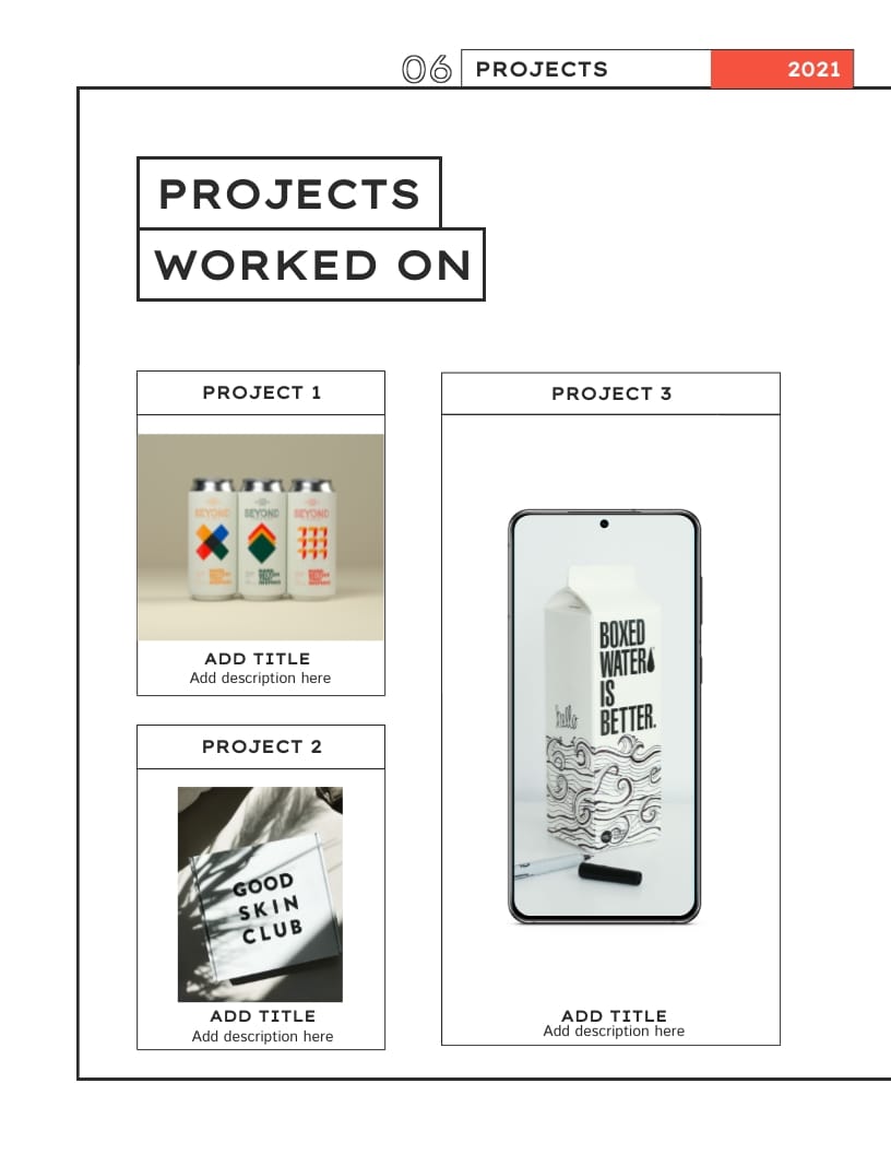 Business Services Portfolio Template - Slide 6 Business Services Portfolio Template - Slide 6