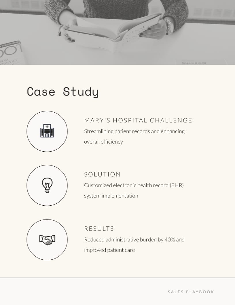 Business Solutions Sales Playbook Template - Slide 8 Business Solutions Sales Playbook Template - Slide 8