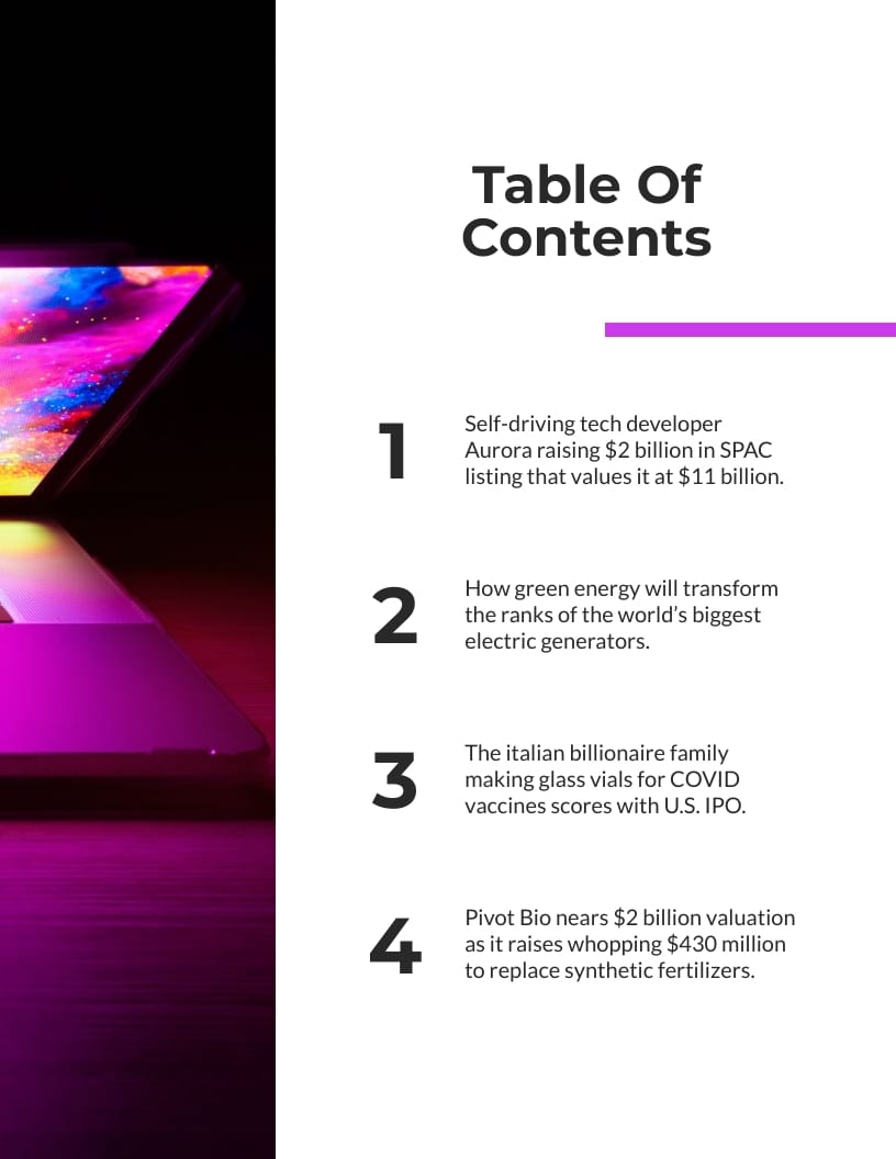 Business and Advertising Magazine Template - Slide 2 Business and Advertising Magazine Template - Slide 2