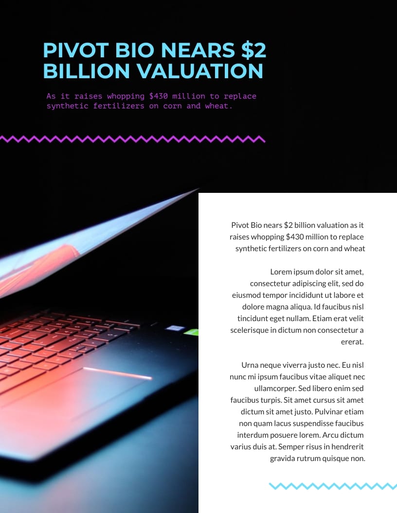 Business and Advertising Magazine Template - Slide 8 Business and Advertising Magazine Template - Slide 8