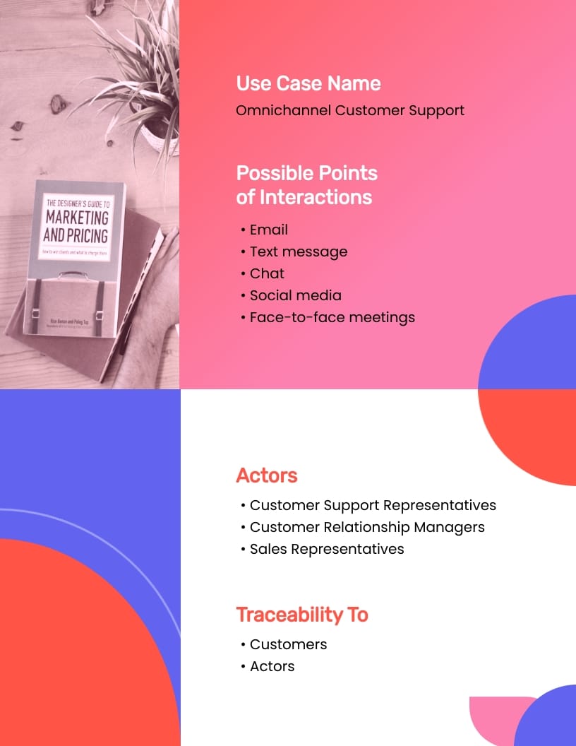 CRM System Use Case Template - Slide 3 CRM System Use Case Template - Slide 3