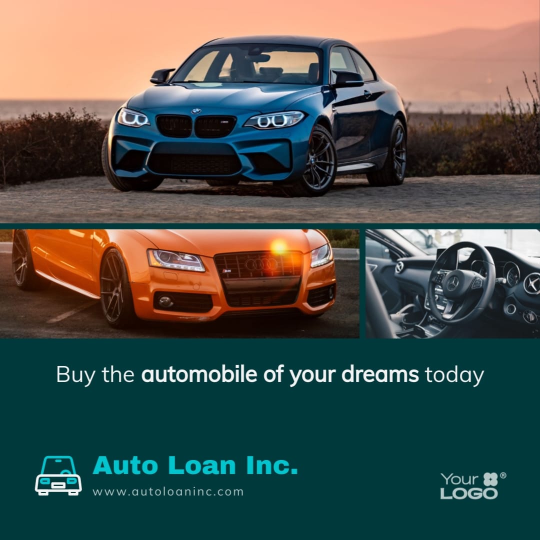 Car Loan Collage Template