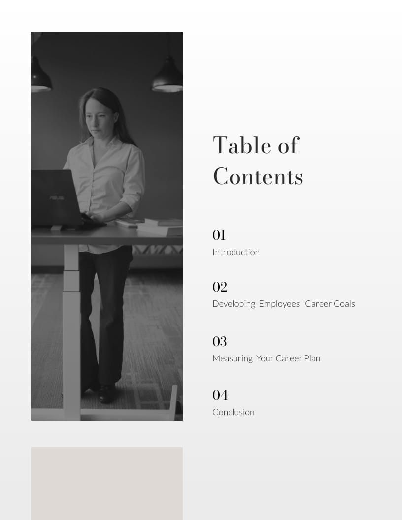 Career Development Booklet Template - Slide 2 Career Development Booklet Template - Slide 2