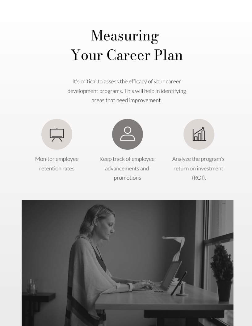 Career Development Booklet Template - Slide 4 Career Development Booklet Template - Slide 4