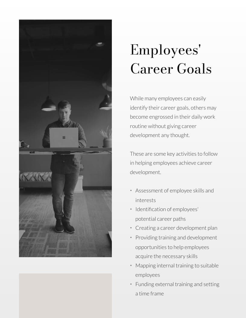 Career Development Booklet Template - Slide 5 Career Development Booklet Template - Slide 5