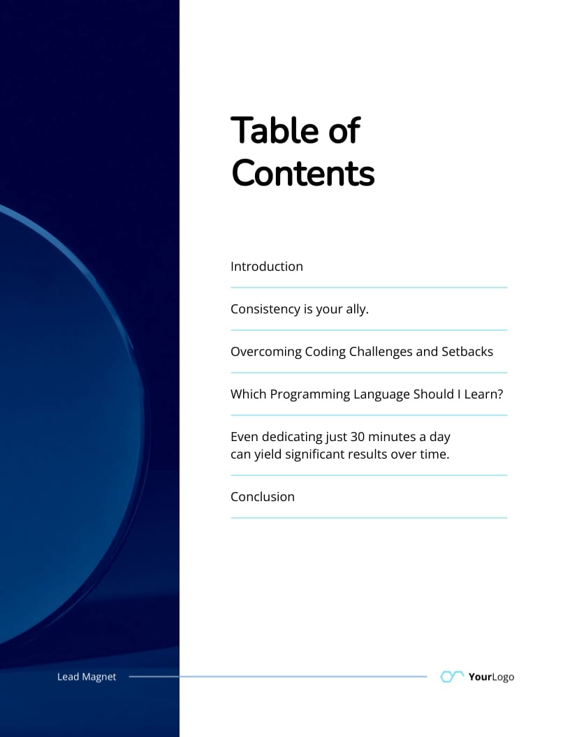 Career Guide Lead Magnet Template - Slide 2 Career Guide Lead Magnet Template - Slide 2