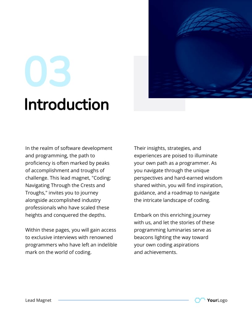 Career Guide Lead Magnet Template - Slide 3 Career Guide Lead Magnet Template - Slide 3