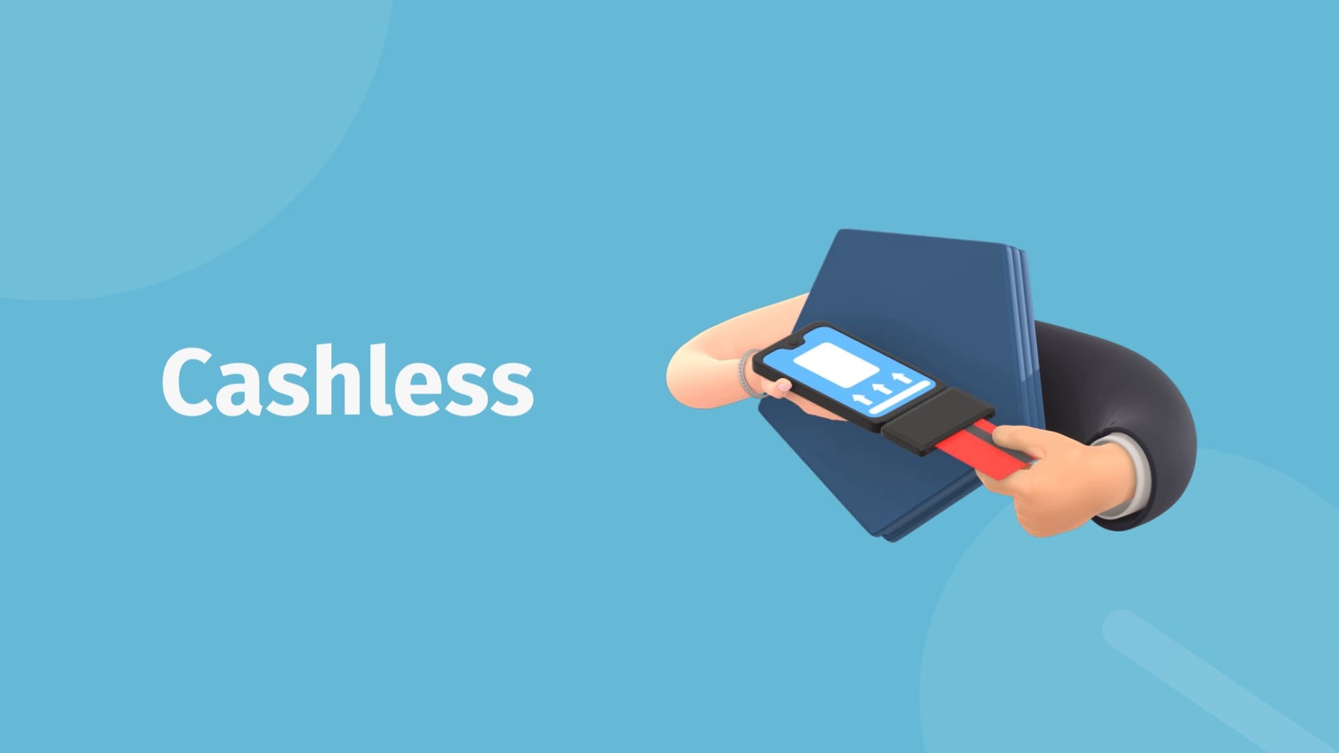 Cashless Animated Wide Template