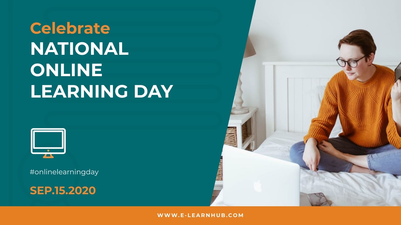 Celebrate Online Learning Day Animated Wide Template